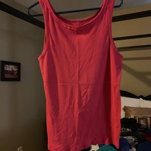 One pink and one blue tank